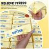 Creamy Scented Butter Stick Squishy Slow Rebound Decompression Toy Realistic Food Sensory Fidget Stress Relief Hand Relax Toy