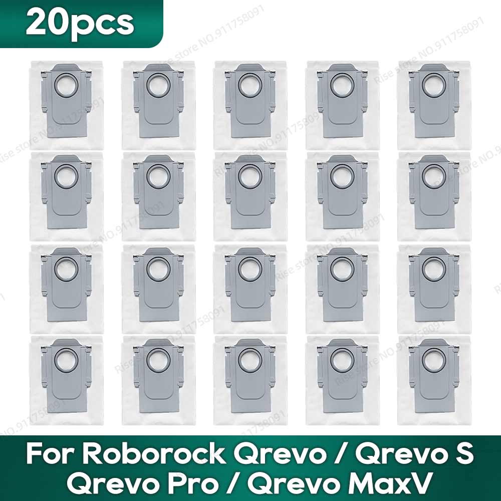 Compatible for Roborock S8 MaxV Ultra, P10 A7400RR, Q Revo, Qrevo Pro / S /  MaxV / Plus / Curv, Qrevo Master, P10 Pro Dust Bag