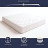 The White Stone Fire Retardant Memory Foam Mattress Height 20 Cm | | Hypoallergenic and Antibacterial Cover