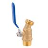 M5TF Garden Hose Adapter 3/4inch GHT Outlet X NPT Inlet Brass Faucet Ball Valves Water Transport Connector Drainage Switches