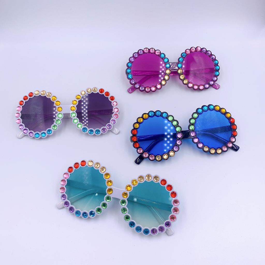Children 2-10 Years Old Round Frame Sunglasses Fashion Frame Cartoon Personalized Sunglasses Fashion Sunglasses