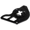 Front Sprocket Chain Guard Cover Left Side Engine For Honda Grom MSX125 MSX125SF 2013 2014 2015 2016 2017 2018 2019 (Black)