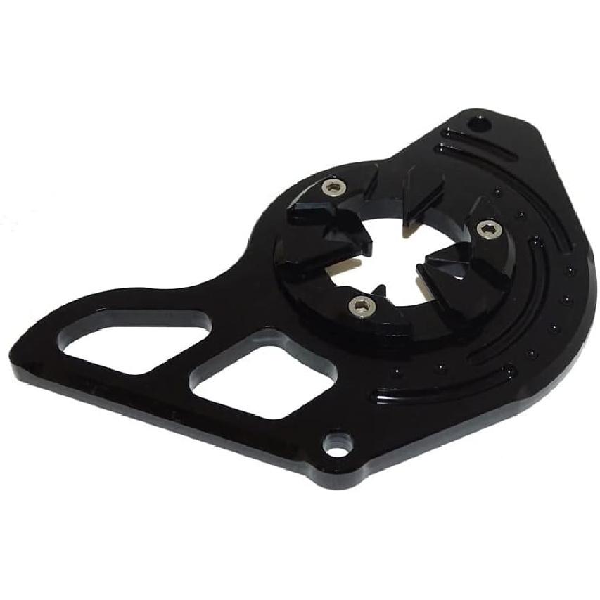 Front Sprocket Chain Guard Cover Left Side Engine For Honda Grom MSX125 MSX125SF 2013 2014 2015 2016 2017 2018 2019 (Black)