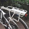 Enkrio Bicycle Carrier, Lightweight, Extendable Rear Carrier, 50kg Load Capacity, Retrofit Luggage Rack, Easy Installation, Includes Reflector