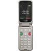 Gigaset GL595 Mobiltelefon SOS-knapp, beskyttet mot vannsprut, beskyttet mot støv sølv