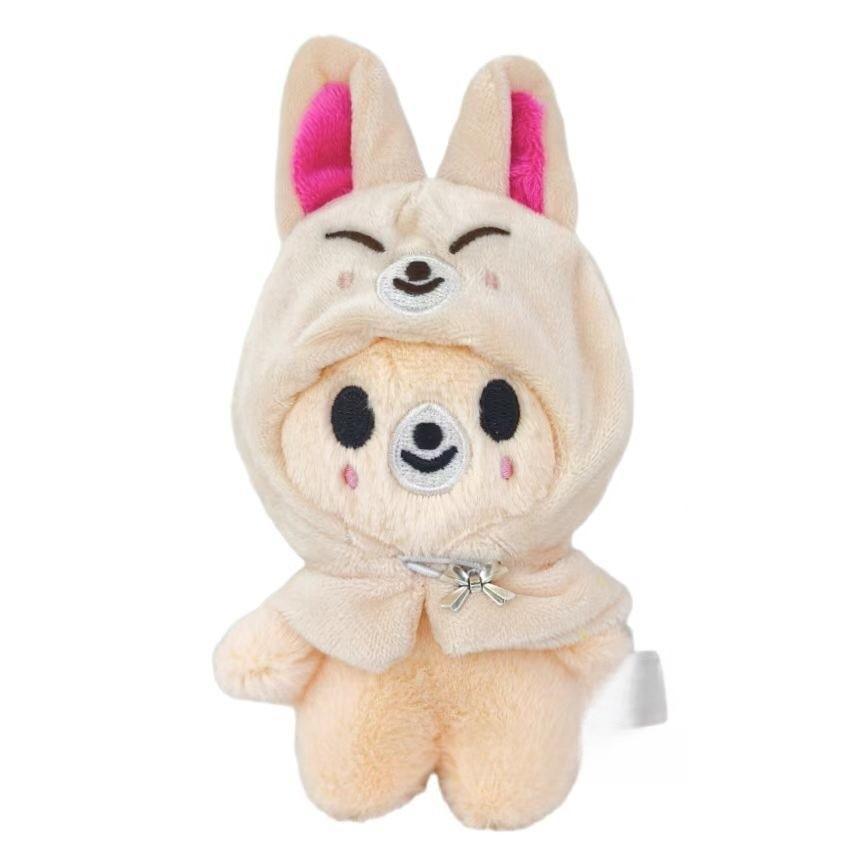 Plush 10cm Keychain Animal Stuffed Doll Cartoon Backpack Pendant Gift