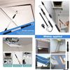 Loft Ladder Pull Down Kit With Aluminum Alloy Steel Components For Home Use