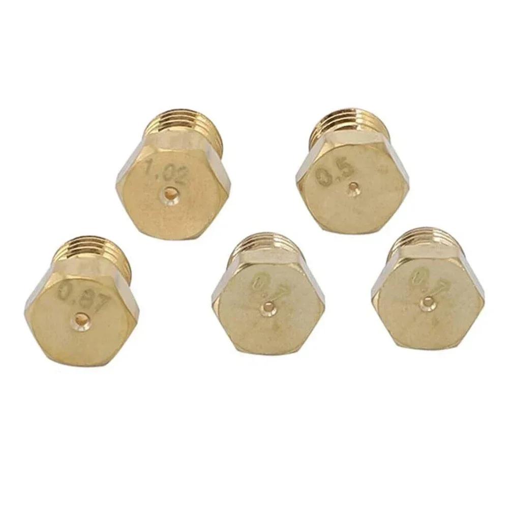 

5pcs LPG Gas Jet Set Burner Gas Hob LPG Conversion Kit Nozzles Propane Injector 0.5/0.7/0.87/1.02mm Cooking Appliances China Mainland