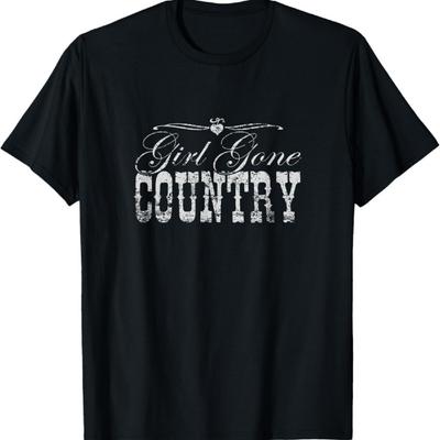 T-shirt Fille Gone Country
