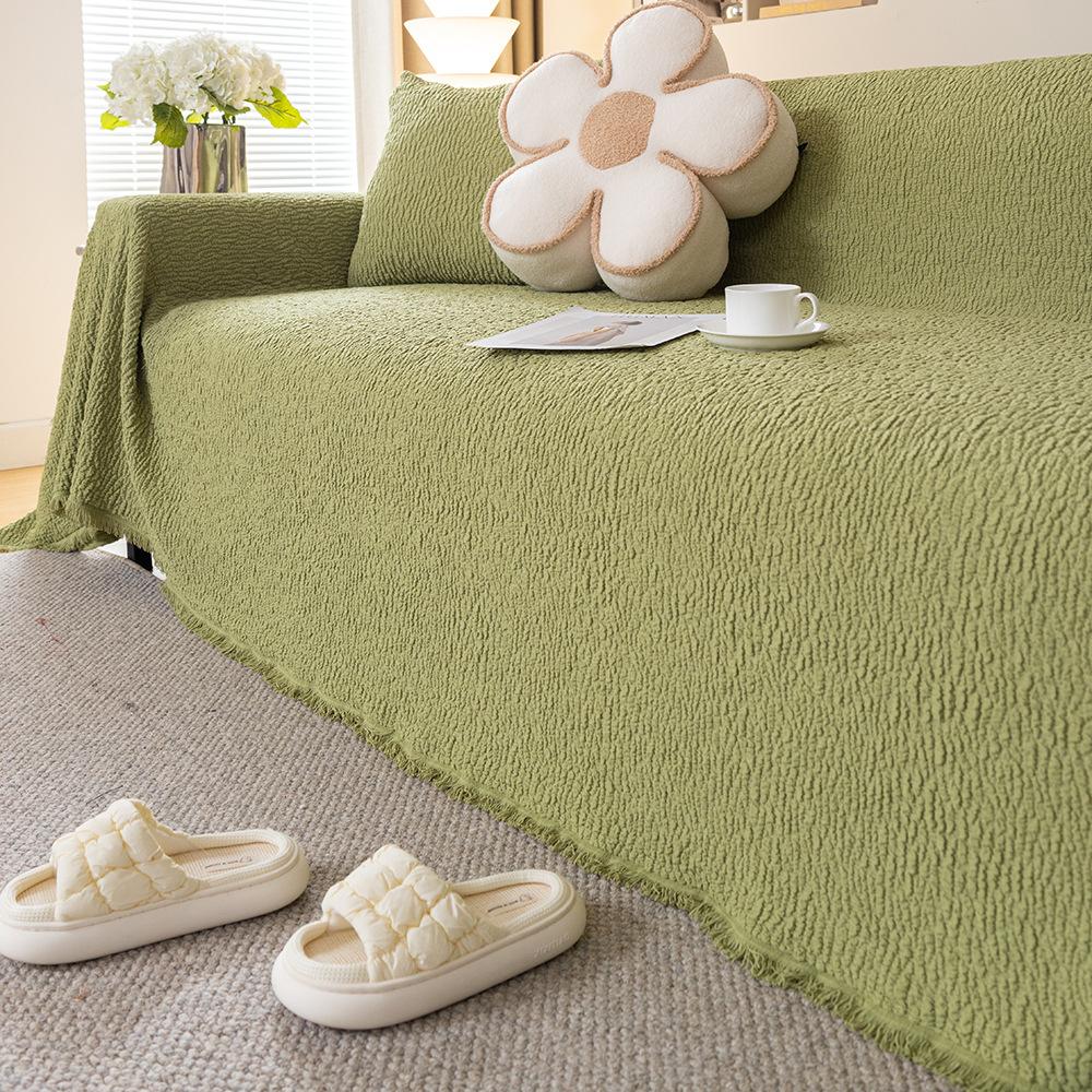 Four Seasons Universal Sofa Towel Chenille Simple Fashion Non-slip Sofa Cover Cloth Cushion Dust Cover