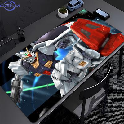 Mechanical Warrior Gundam Mk II Mouse Pad Large Computer Office Game Table Mats Anti-slip Gaming Coaster Long Desk Pads Mousepad