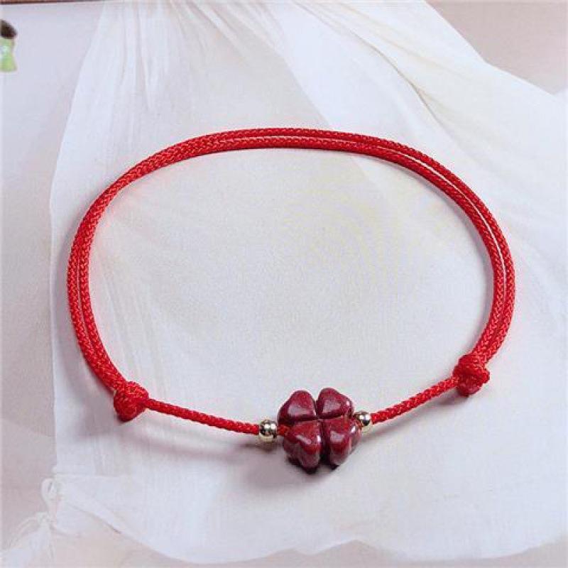 

Fashion Buddhist Lotus Flower Beads Bracelets for Women Handmade Braided Red Black Rope Lucky Meditation Bracelet Jewelry Gifts красный