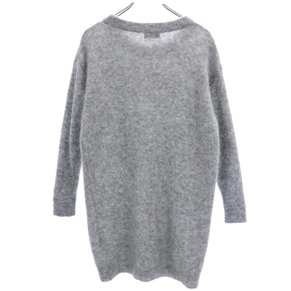 ACNE STUDIOS wool blend Long sleeve knit one piece XXS Gray sweater Women Used