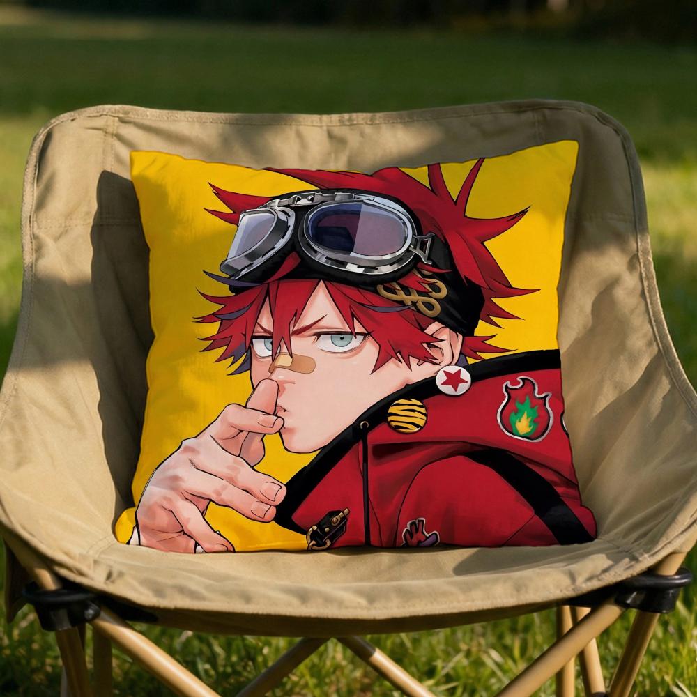 Manga GGokurakugai Cushion Cover Soft Reversible Durable Pillow Cover MultiScene Use for Home Car Daily Comfort