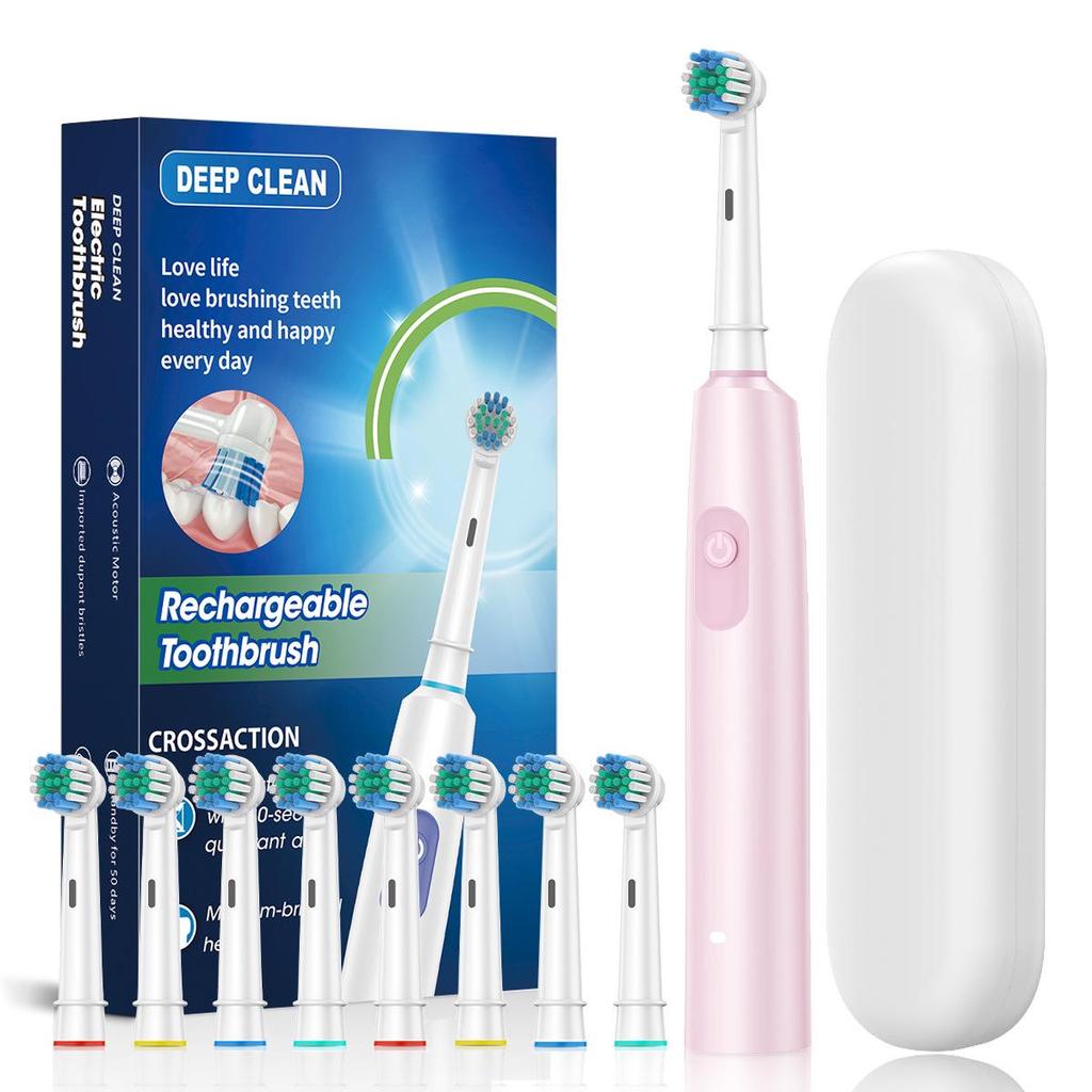 Rotating Sonic Electric Toothbrush: Waterproof, Soft Bristle, Magnetic Levitation, 5-Speed Adjustable