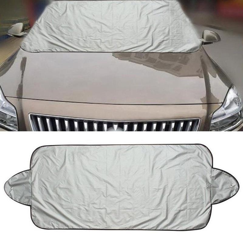 Bil Snow Ice Protector Visir Sun Shade Fornt Bakre frontrute Deksel Block Shields