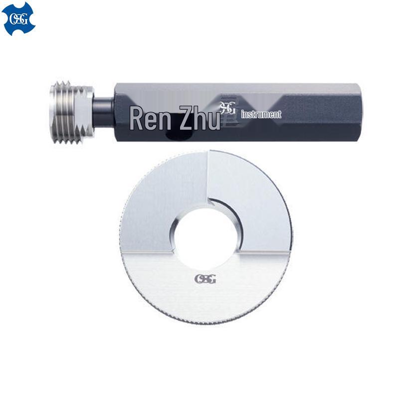OSG Japan Vertebral Artery Thread Limit Gauges, JIS Accurate Go/No-Go Gauges R 1/8-28, High-Precision Plug & Ring Gauges Specific Specification Inquiry