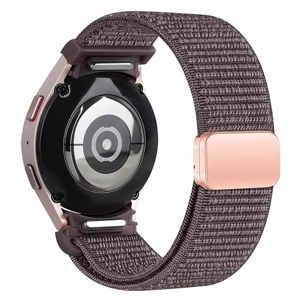 Band For Samsung Galaxy Watch 4/5/6/7/FE/classic/5 Pro 44mm 40mm No Gaps Magnetic Nylon Bracelet Correa Galaxy Watch 7 Strap