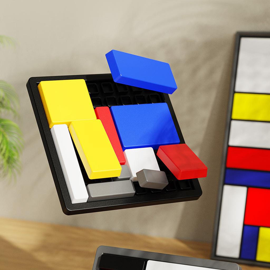 Educational Logical Thinking Training Puzzle Toys Kids & Adults 88 Challenges 4 Difficulty Levels Logic Puzzle Brain Teaser Game