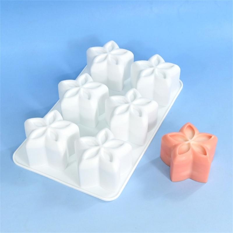 Multiuse Food Grade Silicone Flower Molds Ideal For Romance Dessert DIY Crafts Holiday Celebration And Baking Accessories