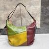 Genuine Leather Women's Large Shoulder Crossbody Bag - Fashionable Cowhide Handbag