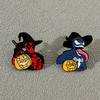 Halloween Funny Cartoon Magic Hat Deadpool Brooch European and American Film and Television Characters Venom Metal Badge Pin
