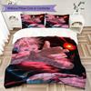 Jujutsu Kaisen Pattern Bedding uilt Set uilt Cover Pillowcase Home Decoration Birthday Gift (1 * duvet cover + 2 * pillowcase without core)