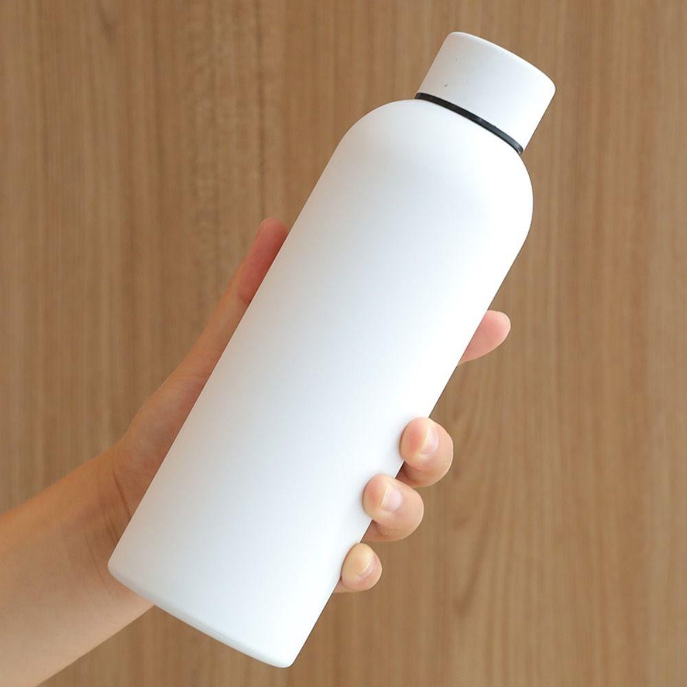 Stainless Steel Small Mouth Insulated Cup Leak-proof Frosted Vacuum Flask Insulated Water Bottle