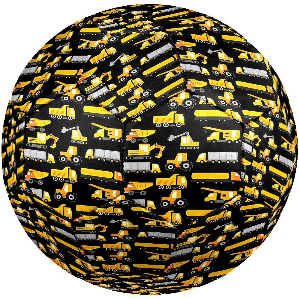 Excavator Theme Size 5 Soccer Ball, Suitable for Both Indoor and Outdoor Matches, a Gift Suitable for Everyone.