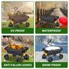 Garden Cart Cover Foldable Camping Trolley Rain Dust Cover Heavy Duty 210D Oxford Cloth Outdoor Camping Cart Protective Cover