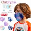 Children's Tie-dye Printing Face Mask Daily Protective Breathable Face Mask