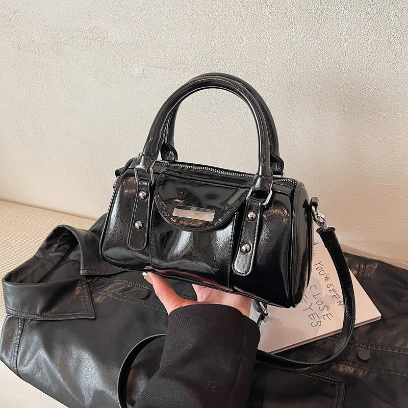 Premium bärbar retroväska dam ny mode axelväska mångsidig messenger-kuddeväska