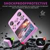 Dustproof Protective Case with Lanyard Sleeve Shell Soft Game Console Cover for R36S Accessories
