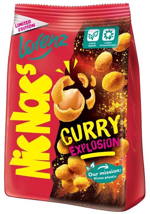 Nicnac's Curry Explosion Orzeszki Ziemne W Chrupiącej Panierce 110 G