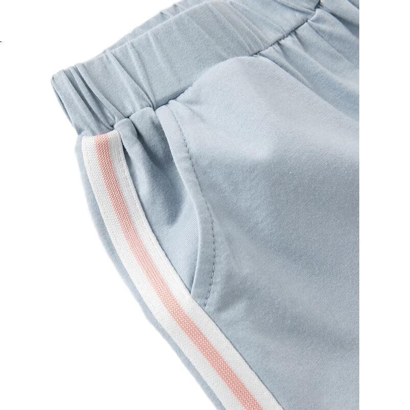 DAVE & BELLA Children's Pants Summer Wear, Silk Cotton Boys' Sweatpants, Girls' Mosquito-Proof Pants, for Older Childre