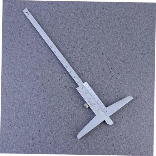 POPETPOP Depth Gauge, Steel Caliper Ruler, Micrometer, Manual Caliper, Depth Measuring Tool, Caliper Tool, Electronic Digital Caliper, Digital Depth G