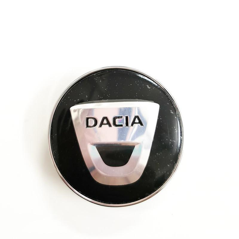 4pc 56mm 3D Car Badge Wheel Center Cover Hub Cap Stickers For Dacia Duster Logan Sandero Jogger Spring Stepway Dokker Lodgy MCV