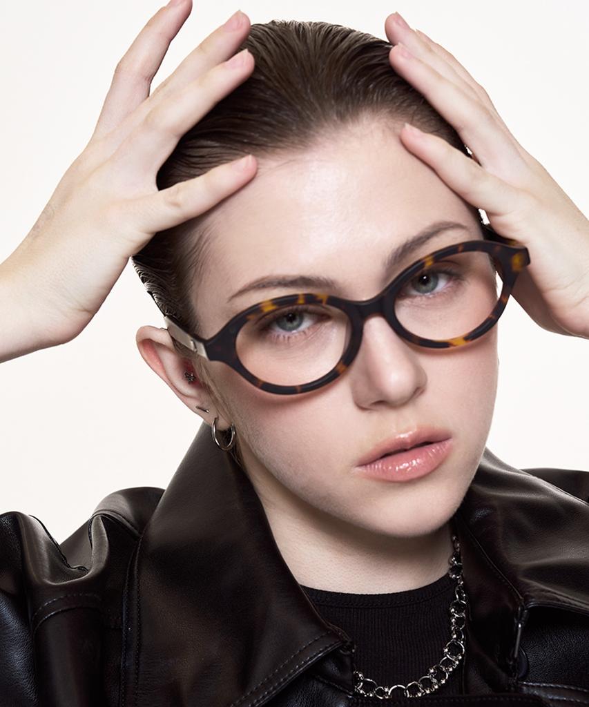 Maeteupeojeu Cy-130 Blue Light Blocking Glasses Leopard