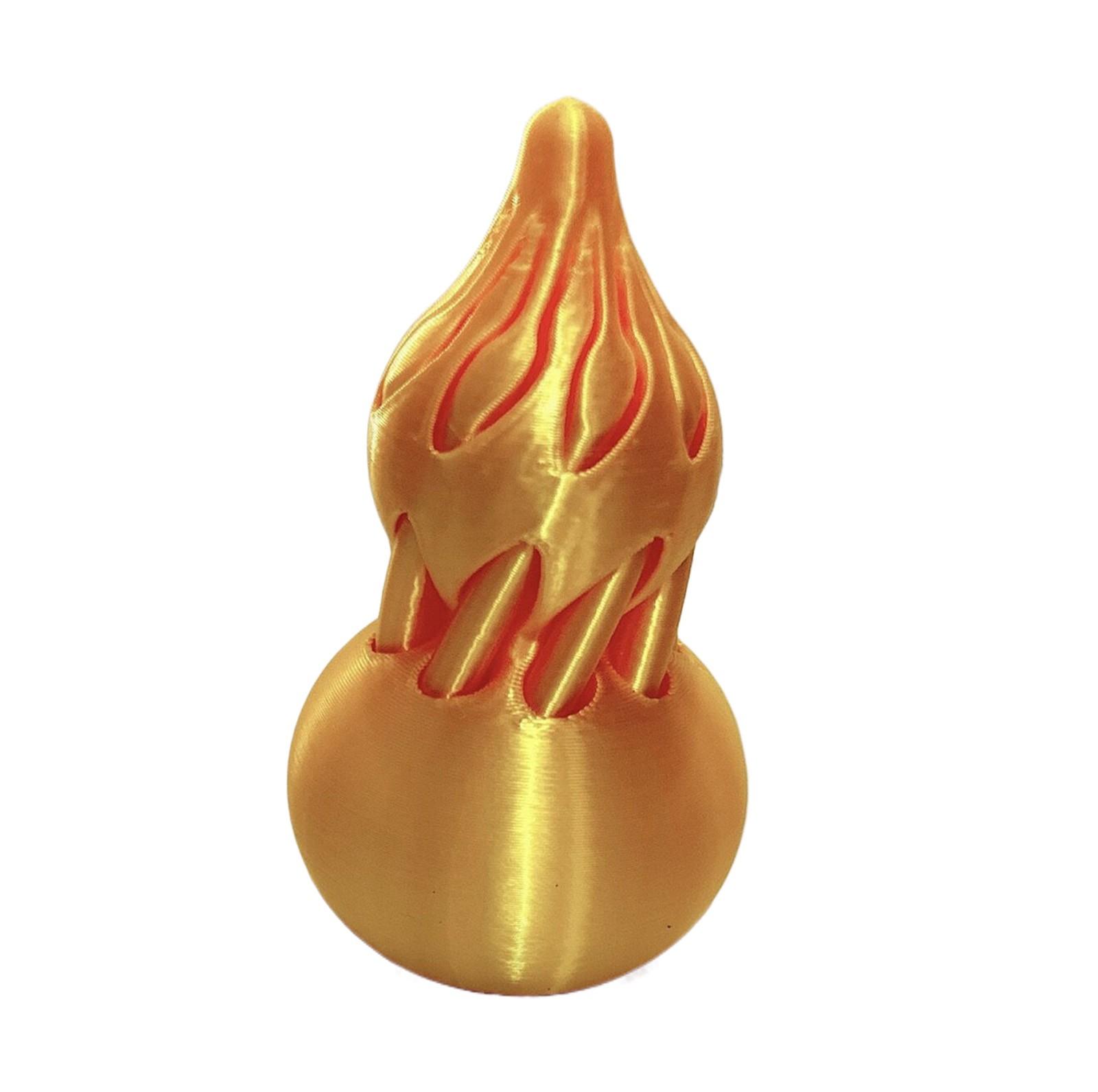 

Тыква невозможная игрушка-спираль из тыквы для взрослых - 3D-печатные пальчиковые спирали игрушки-вихри - иллюзии нитей вихря One Size золотой