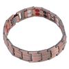 Titanium Steel Magnet Bracelet Men Women Pain Relief Magnetic Therapy Bracelet Jewelry Gift (Bronze)
