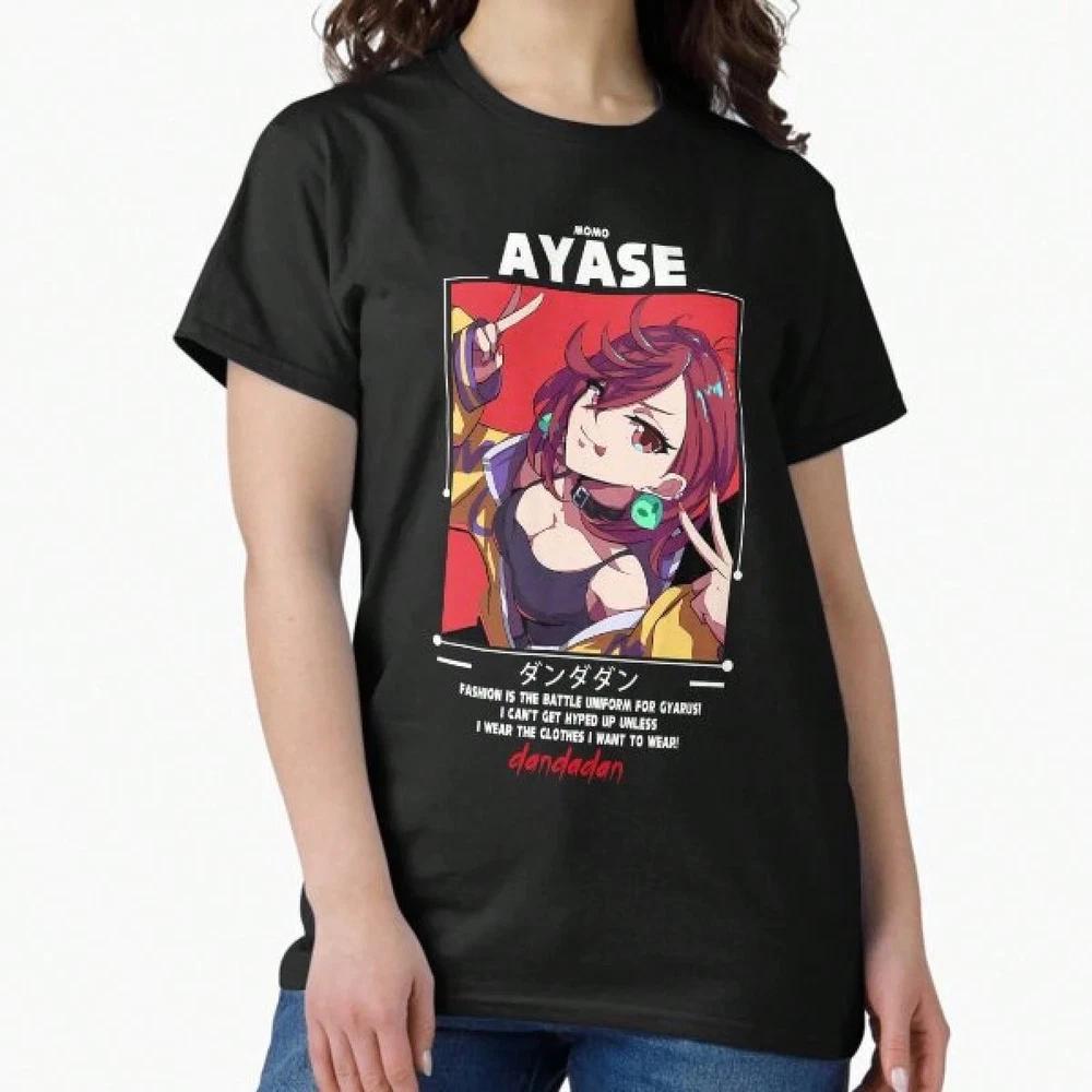 Funny Momo Ayase Dandadan Anime Lovers Unisex Tshirt 12 S