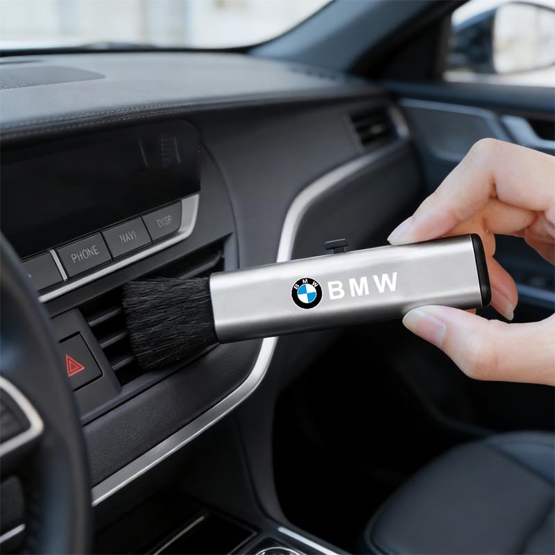 ORWI7 Car Cleaning Soft Brush Dust Sweep Tool Drying Cloth Stickers For BMW Performance F30 F20 F10 F40 E92 E91 G20 G30 G06 G07 G11