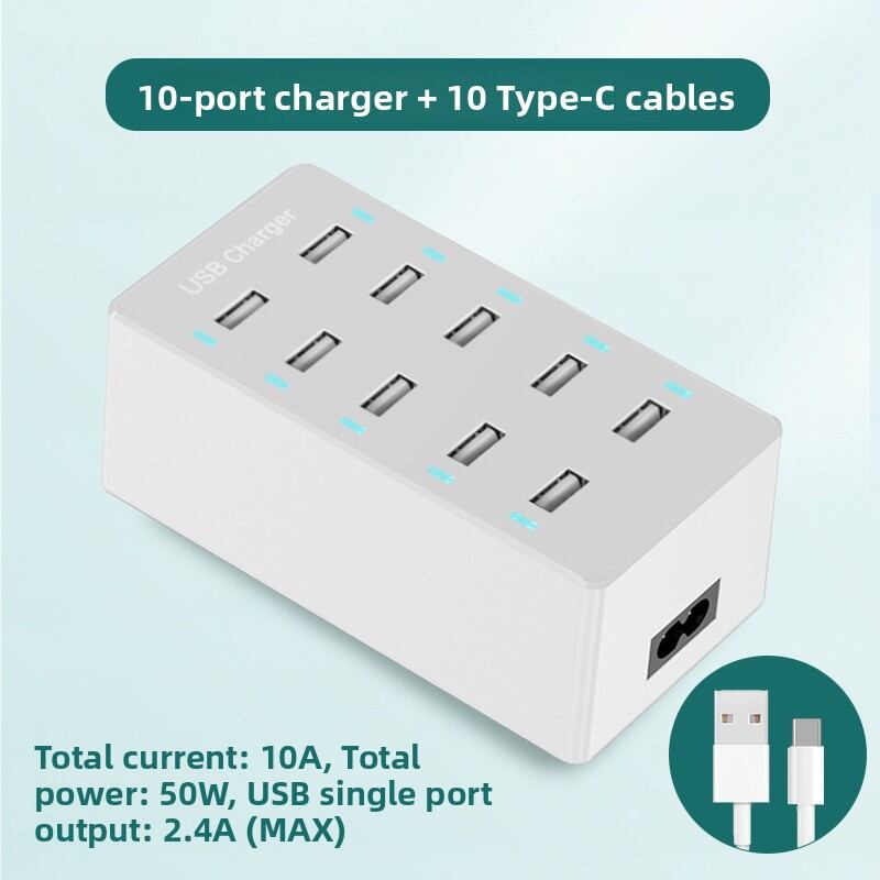 Earise | Multi-Function Multi-Port USB Charger 15 Ports