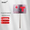 Ancairui Stainless Steel Fire Safety Sign