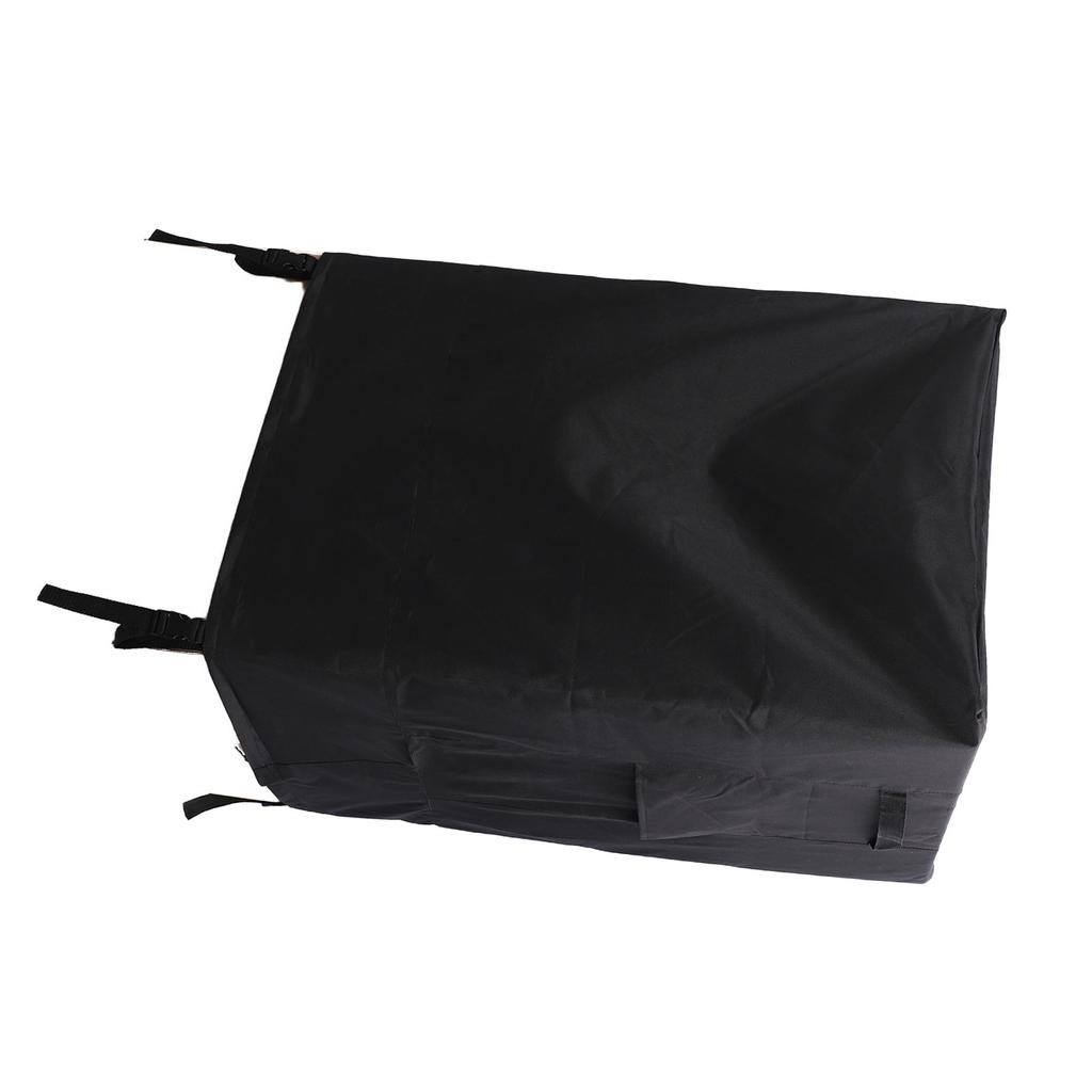 Fire Column Cover Dustproof Protective 600D Oxford Cloth Electric Smoker Cover for Charbroil Grill Smoker