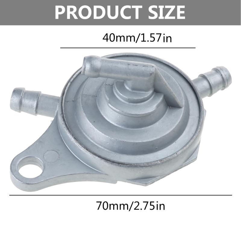 Motorcycle Gy6 50cc 150cc Fuel Port Pump 2 Fuel Port Pump for Valve Vacuum Petcock Easy To Install  Gy6 50cc 150cc Fuel