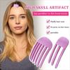 Grampos de cabelo fofos para ondulação de franjas, raízes de cabelo, grampos de cabelo volumizantes, grampos de cabelo para mulheres, grampos de formato fixo para ondulação, rolo de cabelo com volume da moda