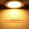 LED Downlight 3W 5W 7W 9W 12W 15W 18W Round Recessed Ceiling Lamp 220V Led Bulb Bedroom Kitchen Indoor LED Spot Lighting