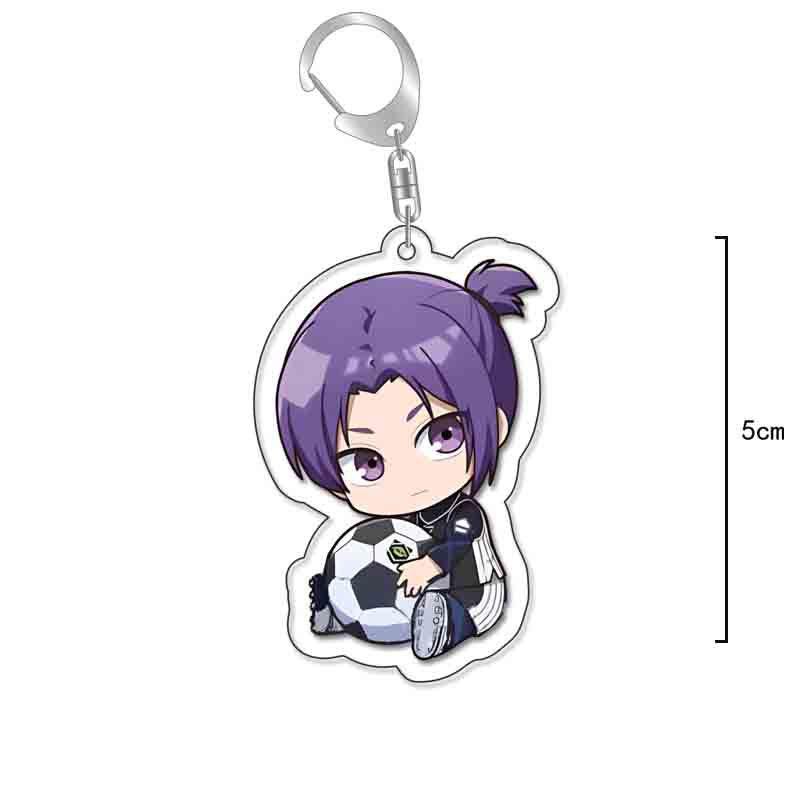 Blue Lock Isagi Yoichi Chigiri Hyoma Pendant Keychain Bag Accessory Xmas Gift