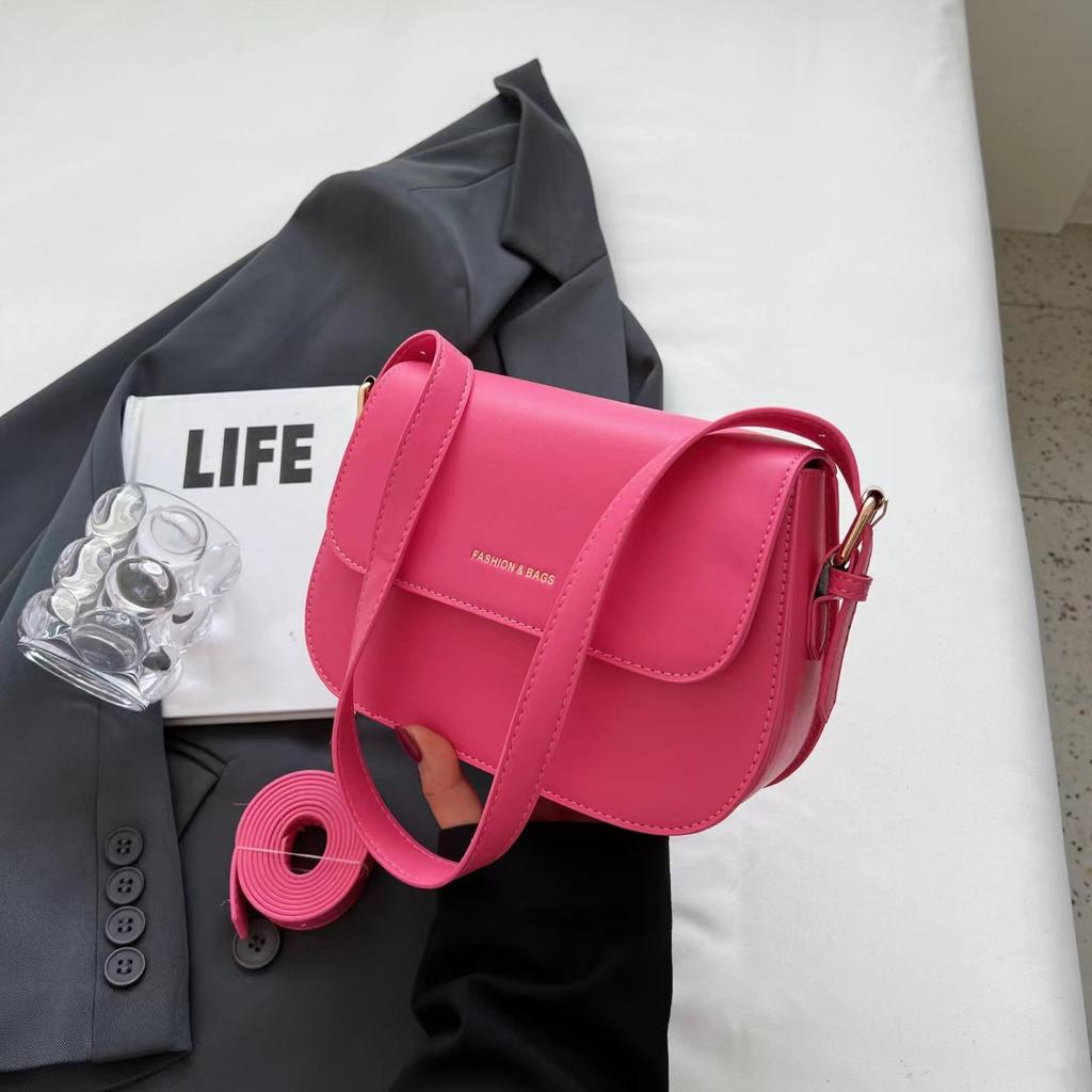 Small Square Bag, Advanced Texture Bag, Foreign Style Single Shoulder Mori Small Satchel.